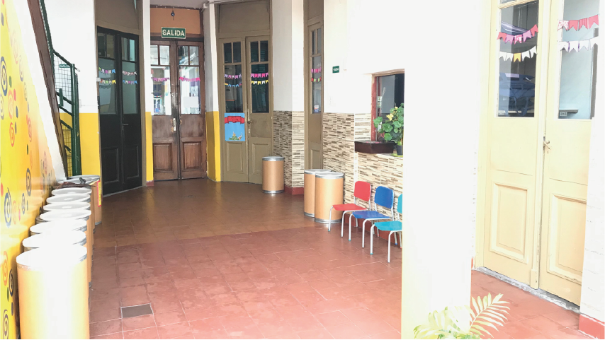Patio del jardin planta baja